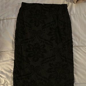 Black pencil skirt from Forever 21, size L